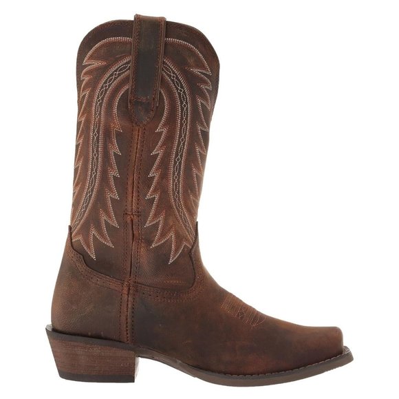 Durango Rebel Frontier Distressed Brown Square Toe Cowboy  Mens Brown Casual Boo main image 6